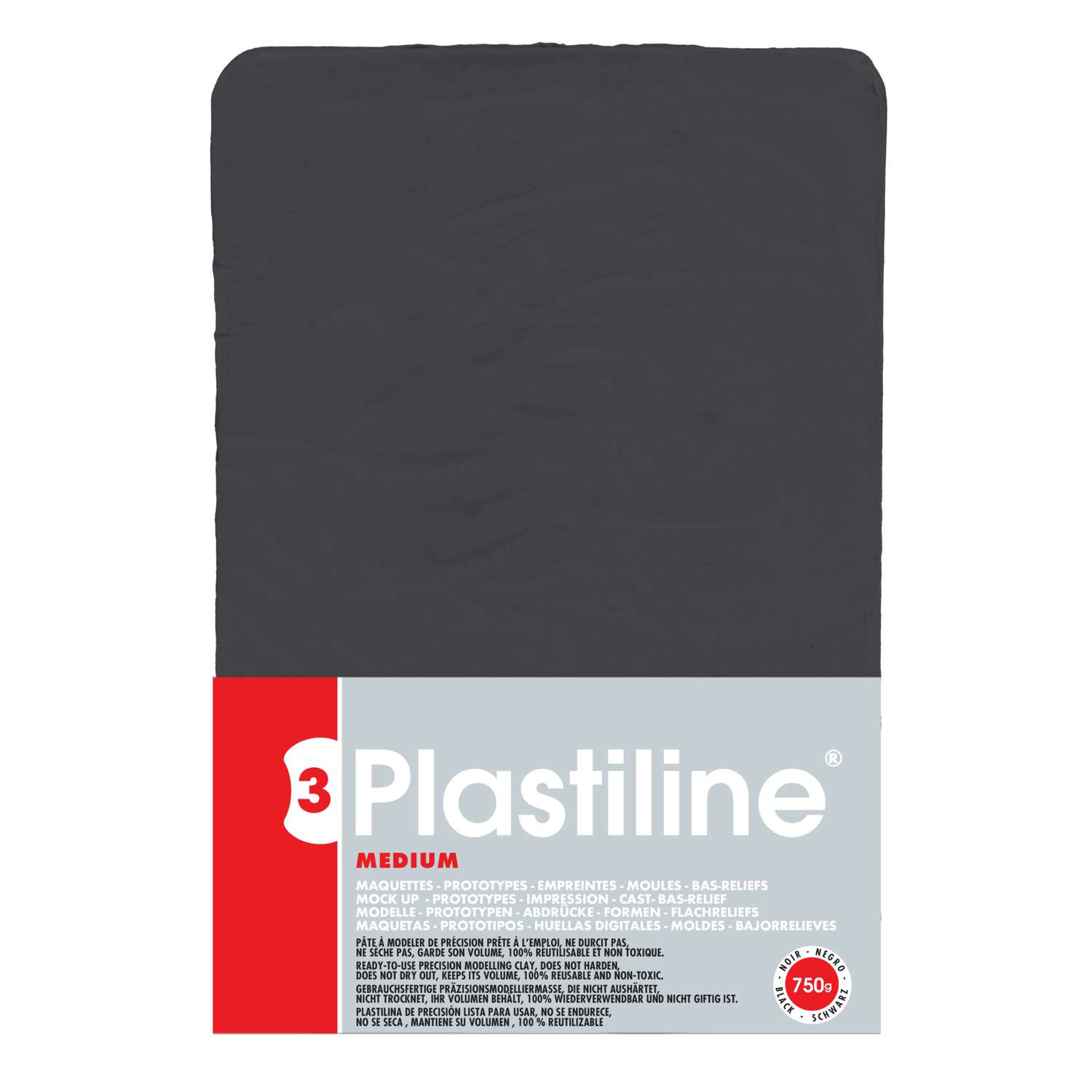 Black plasticine deals